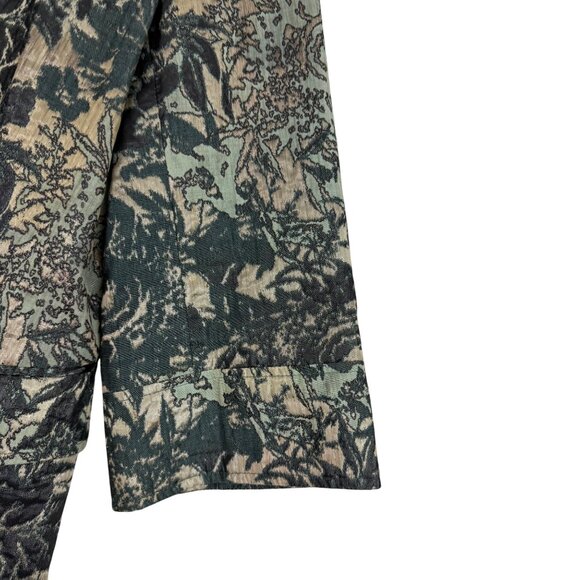 Lafayette 148 Jacket Women's 10 Helena Metallic Brocade Blazer Lined Floral - Picture 4 of 14